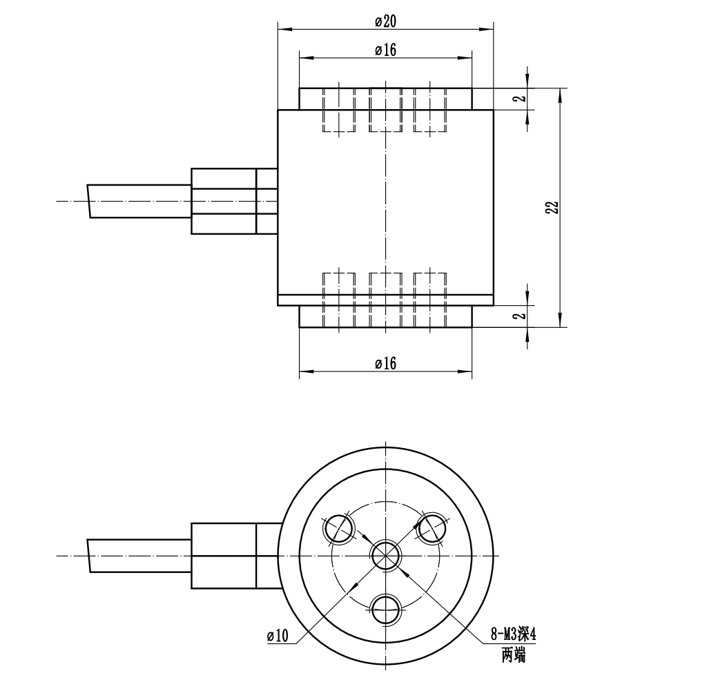 LCZ-202K尺寸圖 LCZ-202K尺寸圖